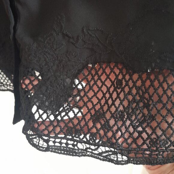 Zac & Rachel Black top sz 2X - Picture 3 of 5